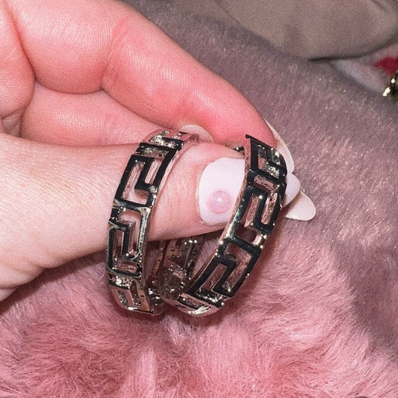 Greek Key hoops - Picture 1 of 5